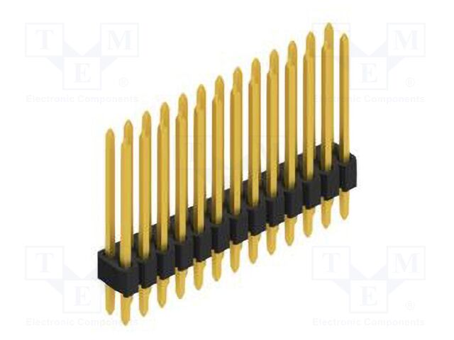 Connector: pin strips; pin header; male; PIN: 26; 1.27mm; THT; 2x13