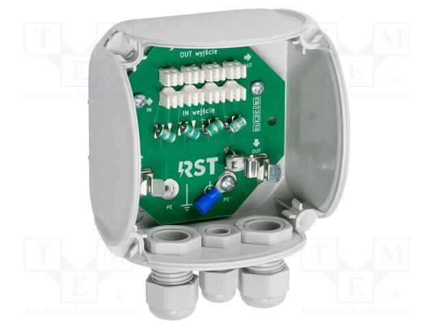 Surge arrester; In 8/20us: 20kA; 45VAC; surface mounting; IP65