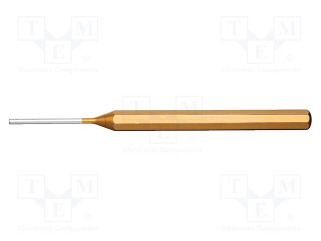 Tool: centre punch; Punch len: 150mm; Ø: 2.5mm