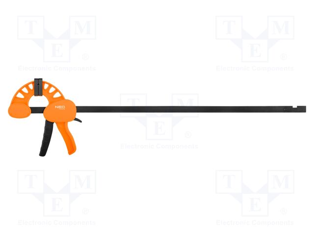 Parallel clamp; automatic; max.600mm; HEAVY DUTY