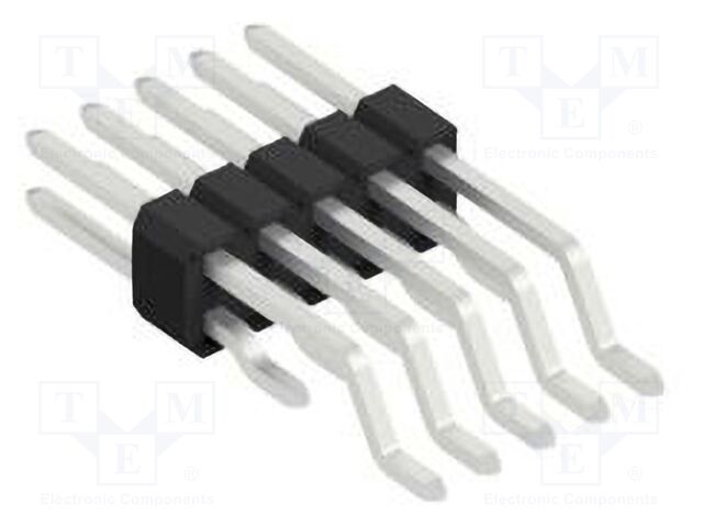Connector: pin strips; pin header; male; PIN: 10; 1.27mm; SMT; 2x5