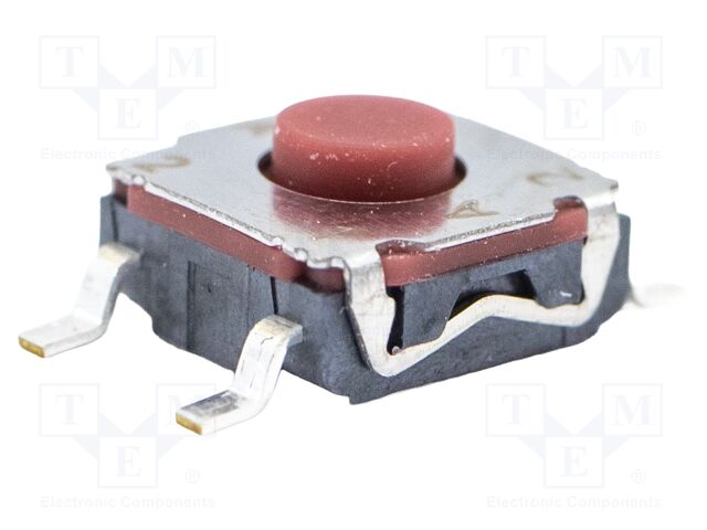 Microswitch TACT; SPST; Pos: 2; 0.05A/32VDC; SMD; none; 1.57N; 1mm
