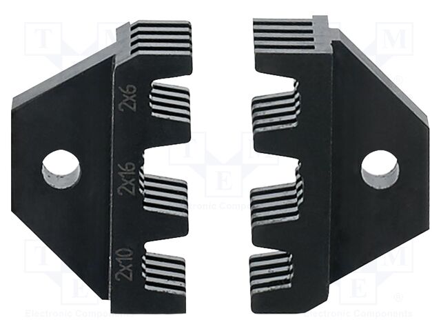 Crimping jaws
