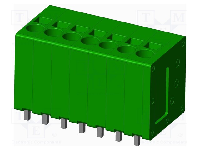 Connector: PCB terminal block; terminal; Plating: tinned; on PCBs