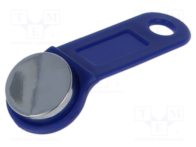 Pellet memory holder in a keychain; blue; Mounting: magnet