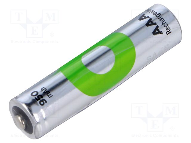 Re-battery: Ni-MH; AAA,R3; 1.2V; 950mAh; ReCyko; bulk,industrial