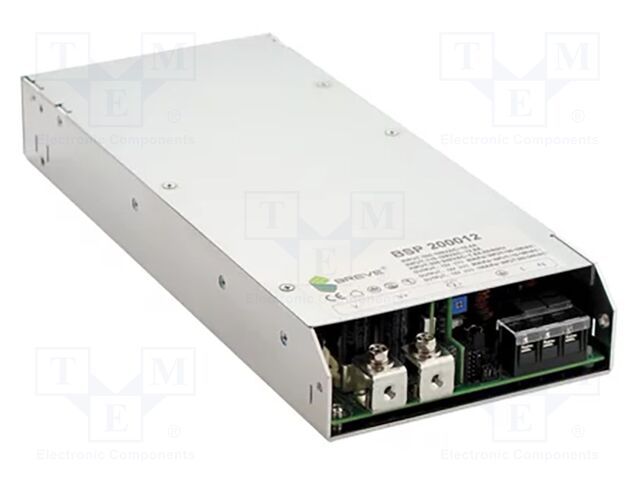 Power supply: switching; for building in; 1.2kW; 12VDC; 100A; BSP
