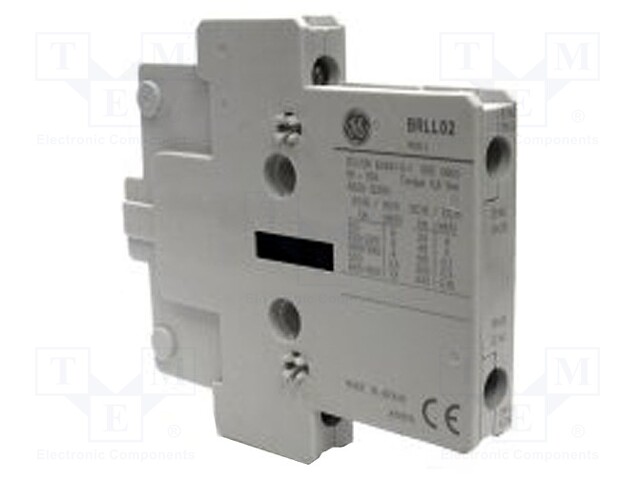 Auxiliary contacts; Series: CL; Leads: screw terminals