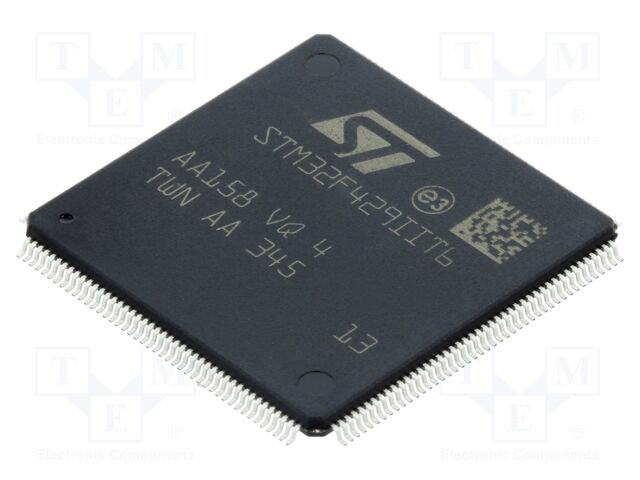 ARM microcontroller; Flash: 2MB; 180MHz; SRAM: 256kB; LQFP176