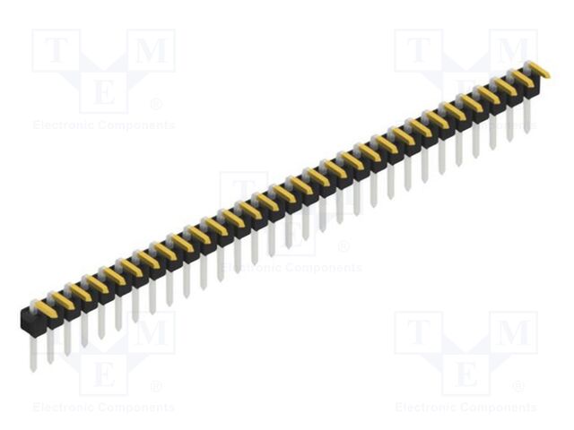 Connector: pin strips; pin header; male; PIN: 30; 2.54mm; THT; 1x30