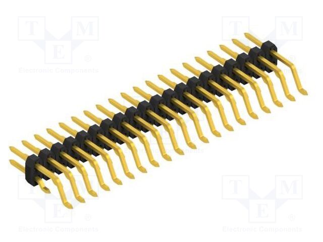 Connector: pin strips; pin header; male; PIN: 40; 2mm; SMT; 2x20
