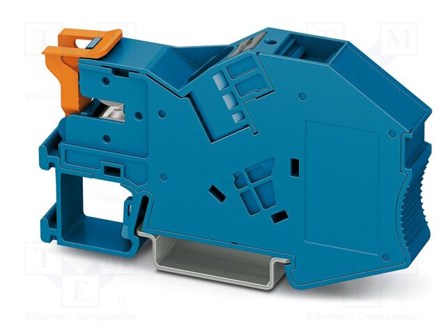 Splice terminal: rail; PA; L: 46.8mm; terminals: 1; W: 12.2mm