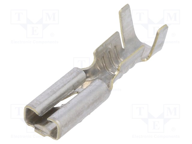 Terminal: flat; 2.8mm; 0.8mm; female; 0.5÷1.5mm2; crimped; straight