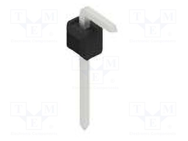 Connector: pin strips; pin header; male; PIN: 1; 2.54mm; THT; 1x1