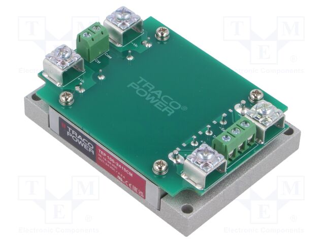 Converter: DC/DC; 100W; Uin: 18÷36V; 24VDC; Iout: 4.2A; Half Brick