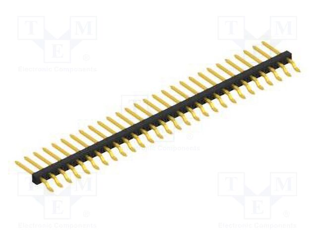 Connector: pin strips; pin header; male; PIN: 28; 2mm; SMT; 1x28