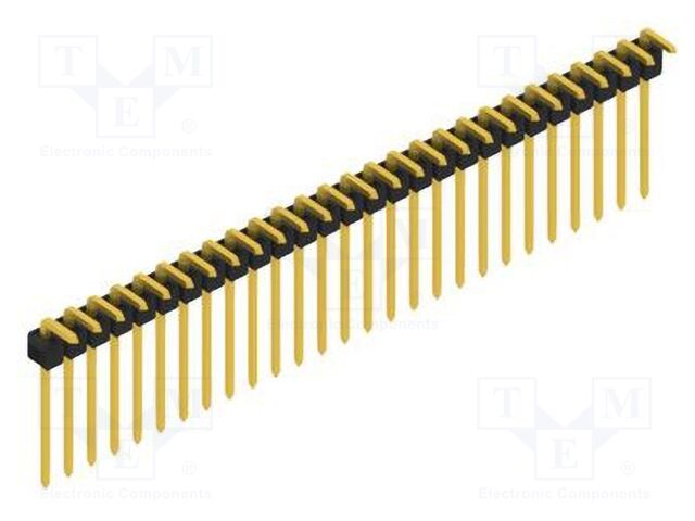 Connector: pin strips; pin header; male; PIN: 27; 2.54mm; THT; 1x27