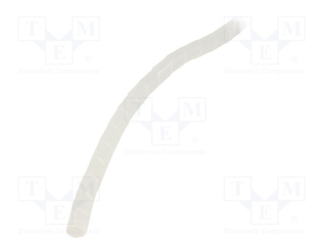 Spiral wrapping; ØBundle : 6÷60mm; polyetylene; half-transparent