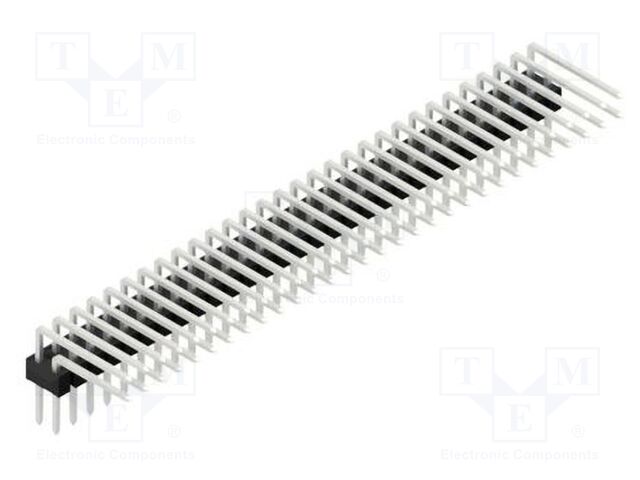 Connector: pin strips; pin header; male; PIN: 60; 2.54mm; THT; 2x30