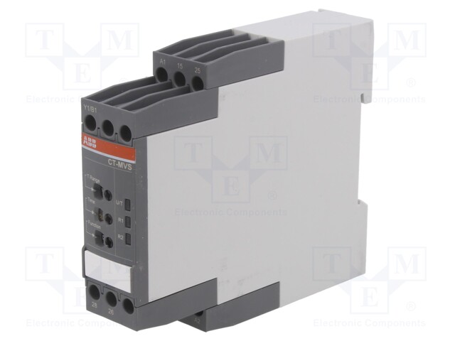Time Delay Relay, 0.05 s, 300 h, 2CO, DIN Rail