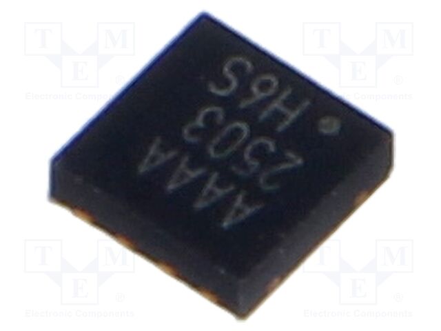 PMIC; DC/DC converter; Uin: 4÷48VDC; Uout: 2÷24VDC; 0.4A; VDFN8; SMD