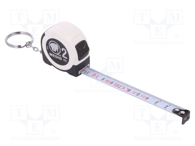 Measuring tape; L: 2m; Width: 13mm