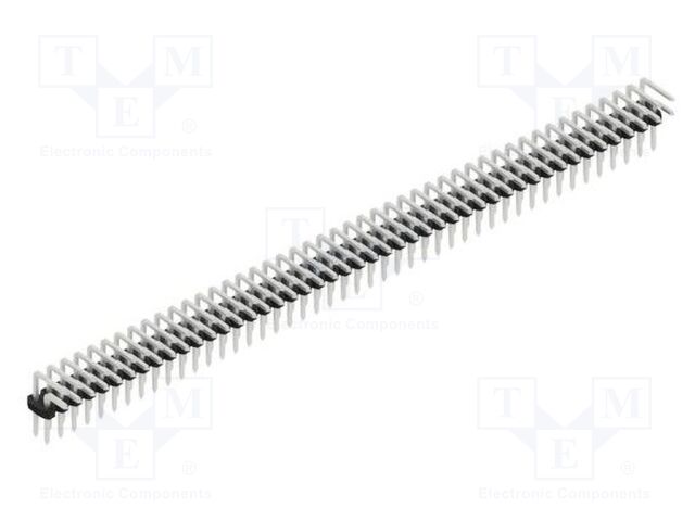 Connector: pin strips; pin header; male; PIN: 92; 2mm; THT; 2x46