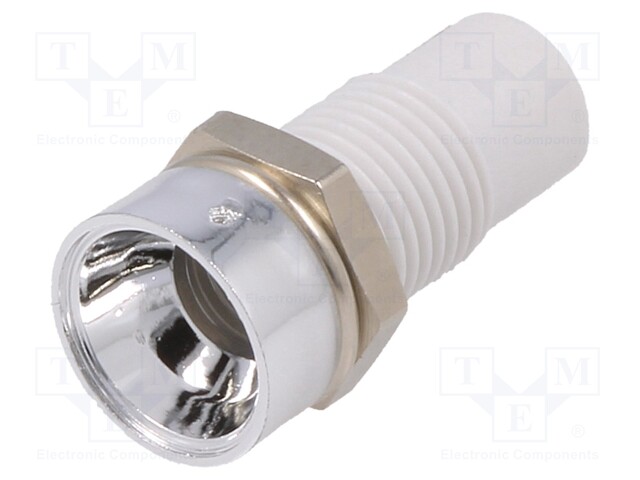 Indicator: LED; recessed; Cutout: Ø8mm; polycarbonate; ØLED: 5mm