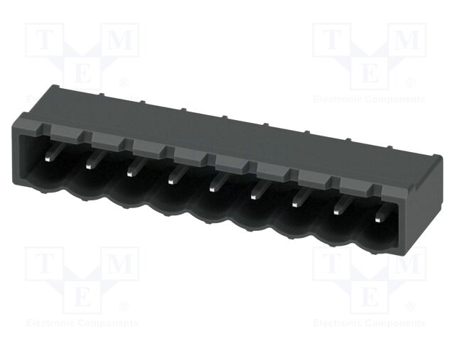PCB headers, nominal cross section: 2.5 mm?, color: black, n
