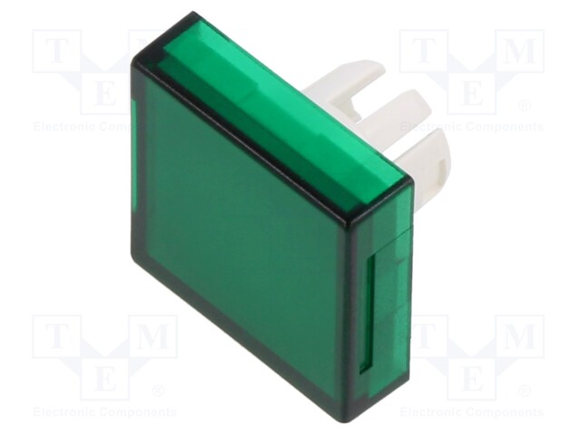 Lens, Rectangular, Green, 61 Series
