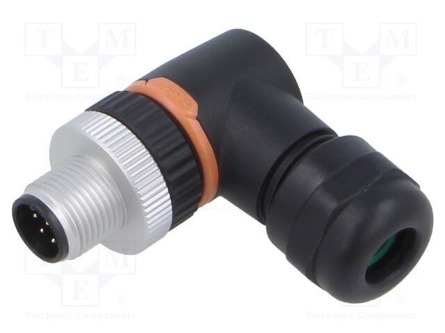 Connector: M12; plug; PIN: 8; male; A code-DeviceNet / CANopen