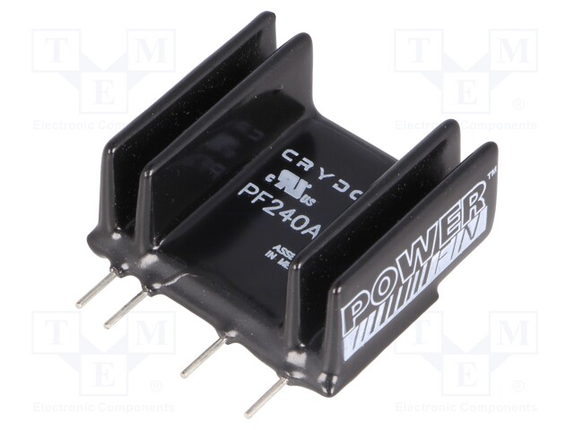 Relay: solid state; Ucntrl: 90÷140VAC; 25A; 24÷280VAC; THT; SIP