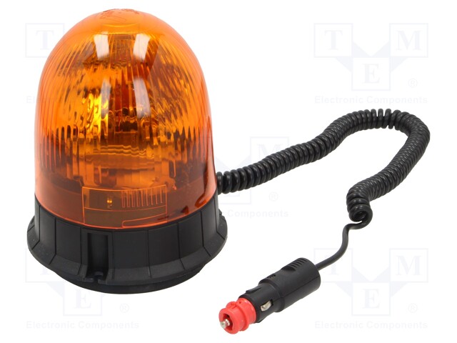 Signaller: lighting; rotating light; orange; Series: LBB; 12/24VDC