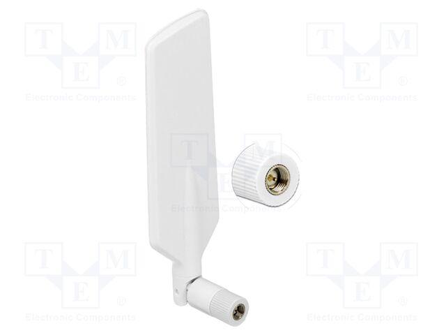 Antenna; Bluetooth,GSM,LTE,UMTS,inner,WiFi; white; SMA; screw-in
