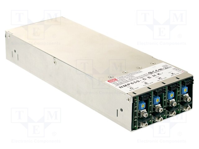 Power supply: switched-mode; 650W; No.of mod: 6