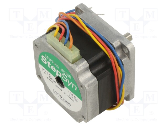 Motor: DC; 2-phase,bipolar,stepper; 24VDC; step 1,8°; 0.55Nm; 2A