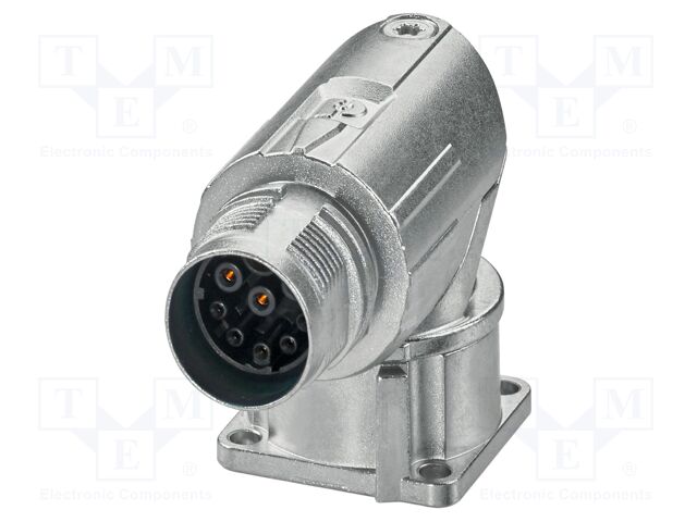 Connector: M17; socket; M17 PRO; PIN: 9(5+4); 630V; 3.6A,14A; IP67