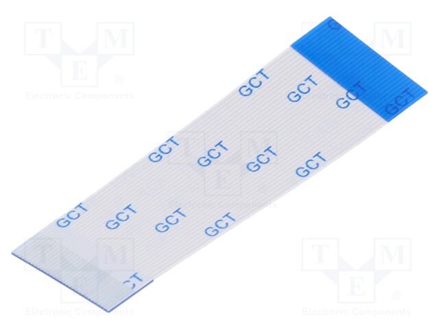 FFC cable; Cores: 30; Cable ph: 0.5mm; L: 50mm; 60V; Plating: tinned