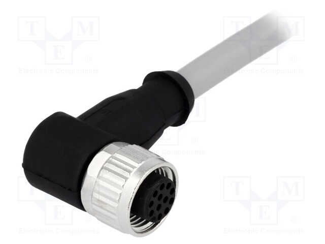 Plug; M12; PIN: 12; female; A code-DeviceNet / CANopen; 0.5m