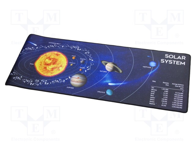 Mouse pad; mix colours; 350x900mm