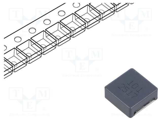 Inductor: wire; SMD; 100uH; ±20%; 17.6x16.9x6.7mm
