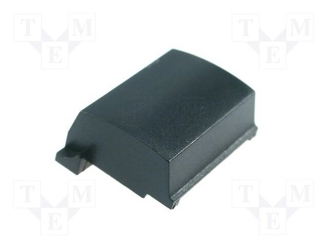 Button; black; Application: MEC3ATH9; Mat: plastic