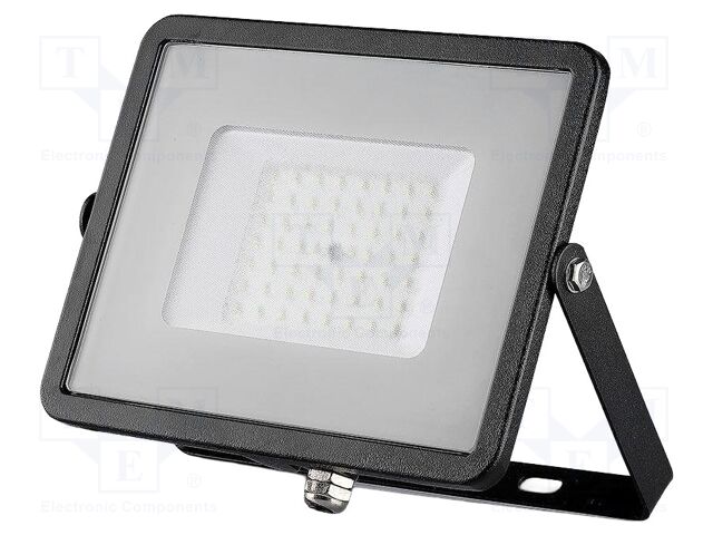 Lamp: LED flood light; 50W; 230VAC; neutral white; 100°; 4000K