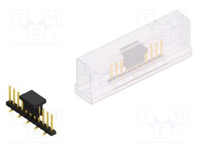 Connector: pin strips; pin header; male; PIN: 11; 2mm; SMT; 1x11