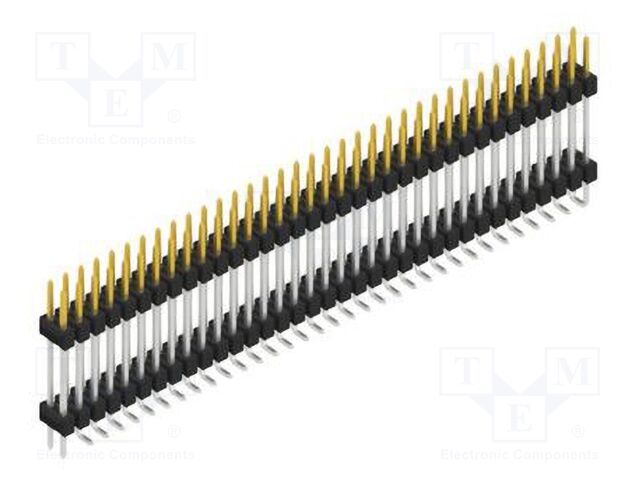 Connector: pin strips; pin header; male; PIN: 70; 2.54mm; SMT; 2x35