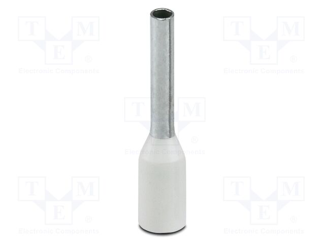 Tip: bootlace ferrule; insulated; copper; 0.75mm2; Bit len: 8mm