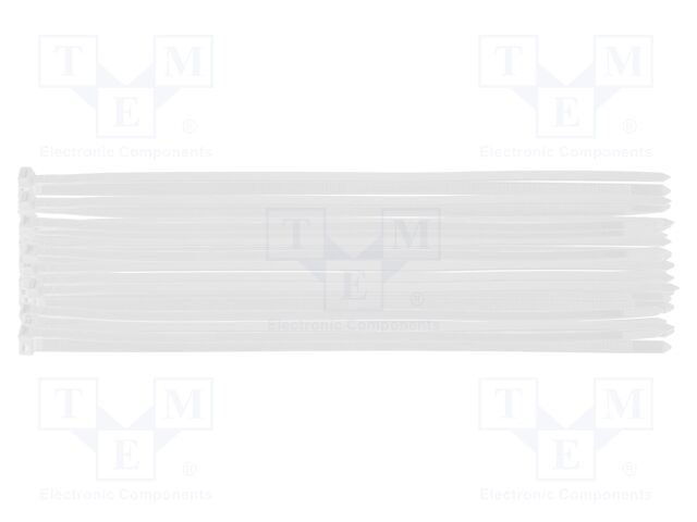 Cable tie; L: 300mm; W: 7.6mm; natural; 50pcs; EXTREME