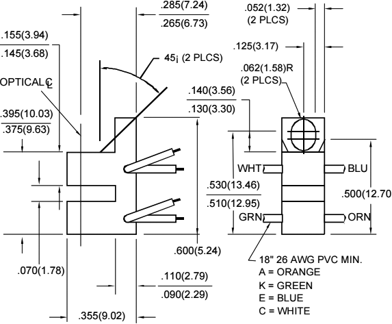 Sensor: photoelectric; through-beam (with slot); 30V; -40÷85°C