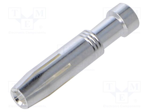 Contact; female; 2.5mm2; 16A CC; silver plated; crimped; 16A