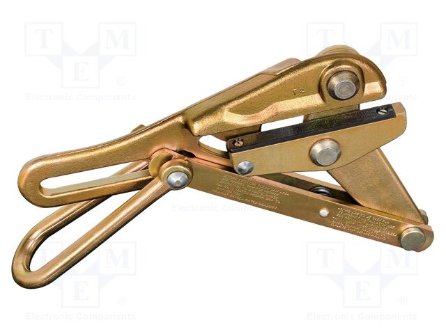 To pull the wires; steel; smooth jaws; V; 3628kg; 4.06÷13.97mm